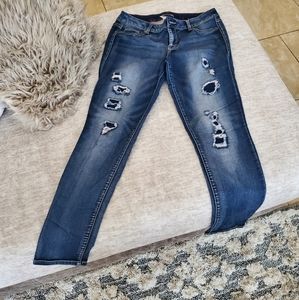 Distressed Ripped Jeans